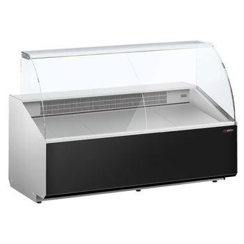 Lada chłodnicza - 1900 mm - Panel przedni w kolorze czarnym - Prime Gastro