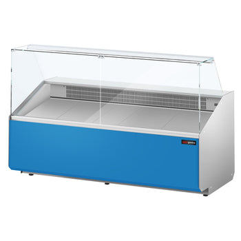 Lada chłodnicza - 2500 mm - jasnoniebieski	panel przedni - Prime Gastro