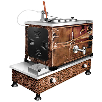 Gazowy & elektryczny miedziany czajnik do herbaty - 770 mm - 22 litry - Istanbul Design - Prime Gastro