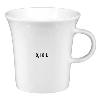 (6 sztuk) SELTMENN WEIDEN | Filiżanka do kawy - 0,18 litra - biała/gładka - Prime Gastro