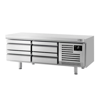Podstawa chłodnicza Premium PLUS - 1600 mm - 170 litrów - 4 szuflady - Prime Gastro