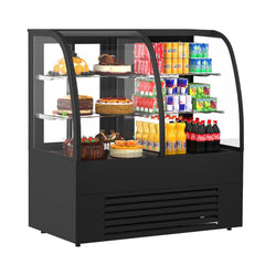 Cake display cabinets - self-service - 1400 mm - with LED lighting & 2 shelves