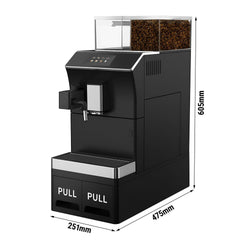 W pełni automatyczny ekspres do kawy - 1,3 kW - 5 - calowy ekran dotykowy