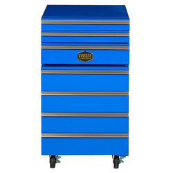 GASTRO - COOL | Chłodziarka "Wózek warsztatowy" - 50 litrów - 1 drzwi - Niebieski