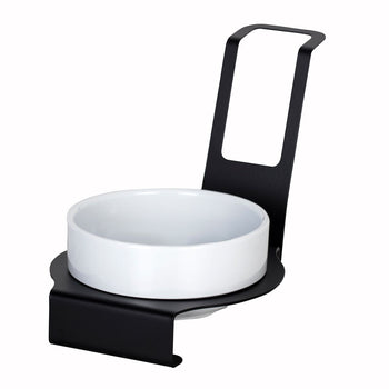 (3 szt.) podstawka pod łyżkę - okrągła - czarna - Prime Gastro