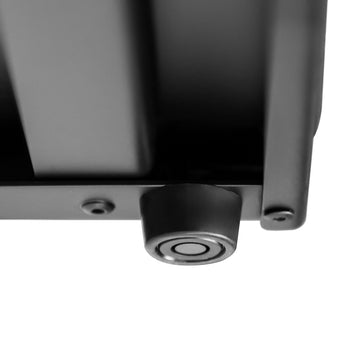 Szuflada na fusy z kawy - pojedyncza - 255 x 380 x 105 mm - z uderzakiem - czarna - Prime Gastro