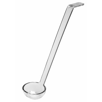 (12 szt.) CAMBRO | CAMWEAR® - Chochla z poliwęglanu - 268 mm - 30 ml - Przezroczysta - Prime Gastro