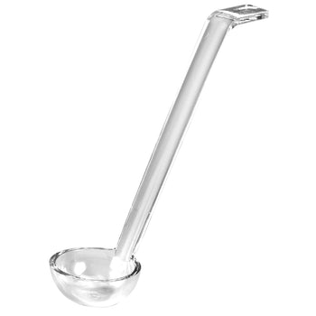 (12 szt.) CAMBRO | CAMWEAR® - Chochla z poliwęglanu - 216 mm - 25 ml - Przezroczysta - Prime Gastro