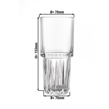 (12 sztuk) Szklanka do longdrinków - EVEREST - 296 ml - przezroczysta - Prime Gastro