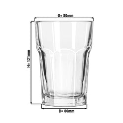 (12 sztuk) Szklanka do longdrinków - GIBRALTAR - 296 ml - przezroczysta