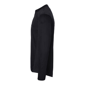 (6 sztuk) KARLOWSKY | Męska koszulka gastronomiczna robocza z długim rękawem Performance - Czarna - Rozmiar: 3XL - Prime Gastro