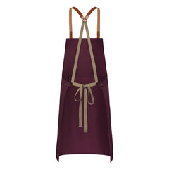 KARLOWSKY | Green-Generation Bib Apron - Aubergine