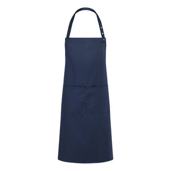 KARLOWSKY | Fartuch na szelkach Teneriffa - Granatowy - Prime Gastro