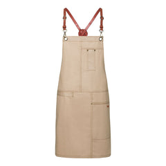 KARLOWSKY | Urban X-Style Bib Apron - Beige