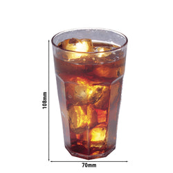 (36 szt.) CAMBRO | LAGUNA - Kubek do picia - 236 ml - Bez BPA - Przezroczysty