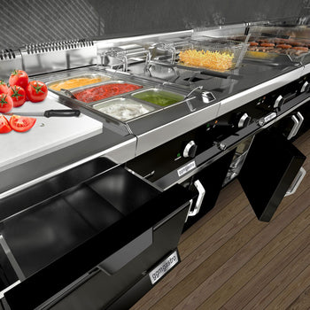 Podgrzewacz do frytek - 1,17 kW - 1x GN 1/2 - Prime Gastro