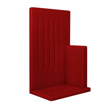 Stojak do przechowywania noży - czerwony - Prime Gastro