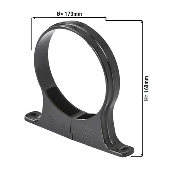 Mocowanie/poprzeczka dla dozownika kubków i pokrywek - Prime Gastro