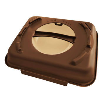 (20 sztuk) Pojemnik Menu - 600 ml - niepodzielone - ciemnobrązowe/brązowe - Prime Gastro