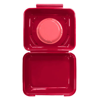 (20 sztuk) Pojemnik Menu - 600 ml - niepodzielone - malinowa czerwień/stary róż - Prime Gastro