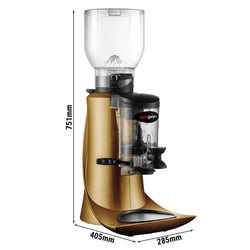 Młynek do kawy - złoty - 2 kg - 500 W - 55 dB