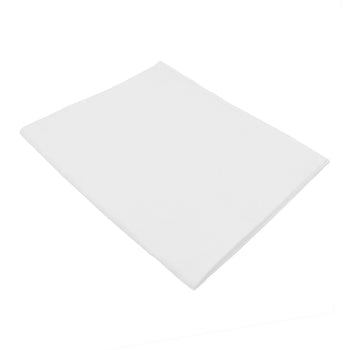 (50 sztuk) Damasceński obrus Porto Diamant - 80 x 80 cm - biały - Prime Gastro