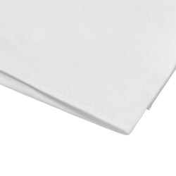 (5 sztuk) Damasceński obrus Tessin Atlas - 80 x 80 cm - biały