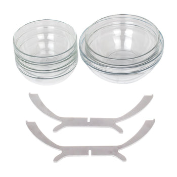 Etażerka do dżemu / stojak bufetowy - biały - z 5 półkami - Prime Gastro