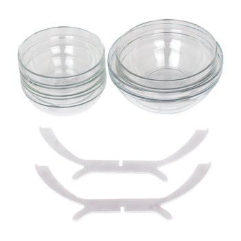 Etażerka do dżemu / stojak bufetowy - biały - z 5 półkami - Prime Gastro