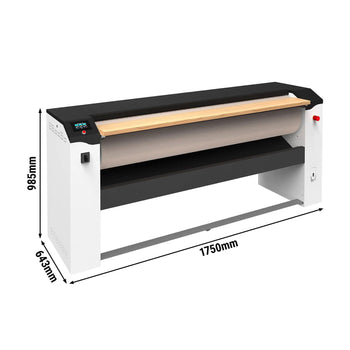 Elektryczna prasowalnica obrotowa - 1200 mm - 30 kg/godz - Prime Gastro