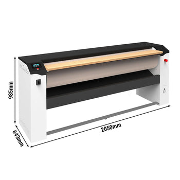 Elektryczna prasowalnica obrotowa - 1500 mm - 35 kg/godz - Prime Gastro