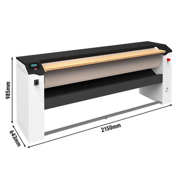 Elektryczna prasowalnica obrotowa - 1600 mm - 40 kg/godz - Prime Gastro