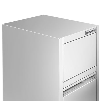 Kosz na śmieci – z klapką – 400 x 500 mm – bez krawędzi - Prime Gastro