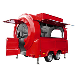 Mobile fast food kitchen