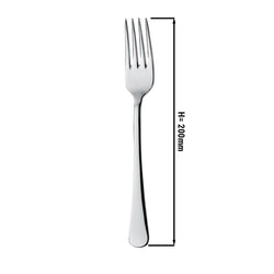 (12 sztuk) Widelec stołowy Mila - 20 cm