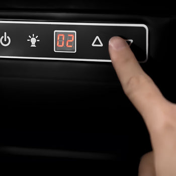 Chłodziarka do mleka do ekspresów do kawy - 1 drzwi - cyfrowy wyświetlacz temperatury - Prime Gastro