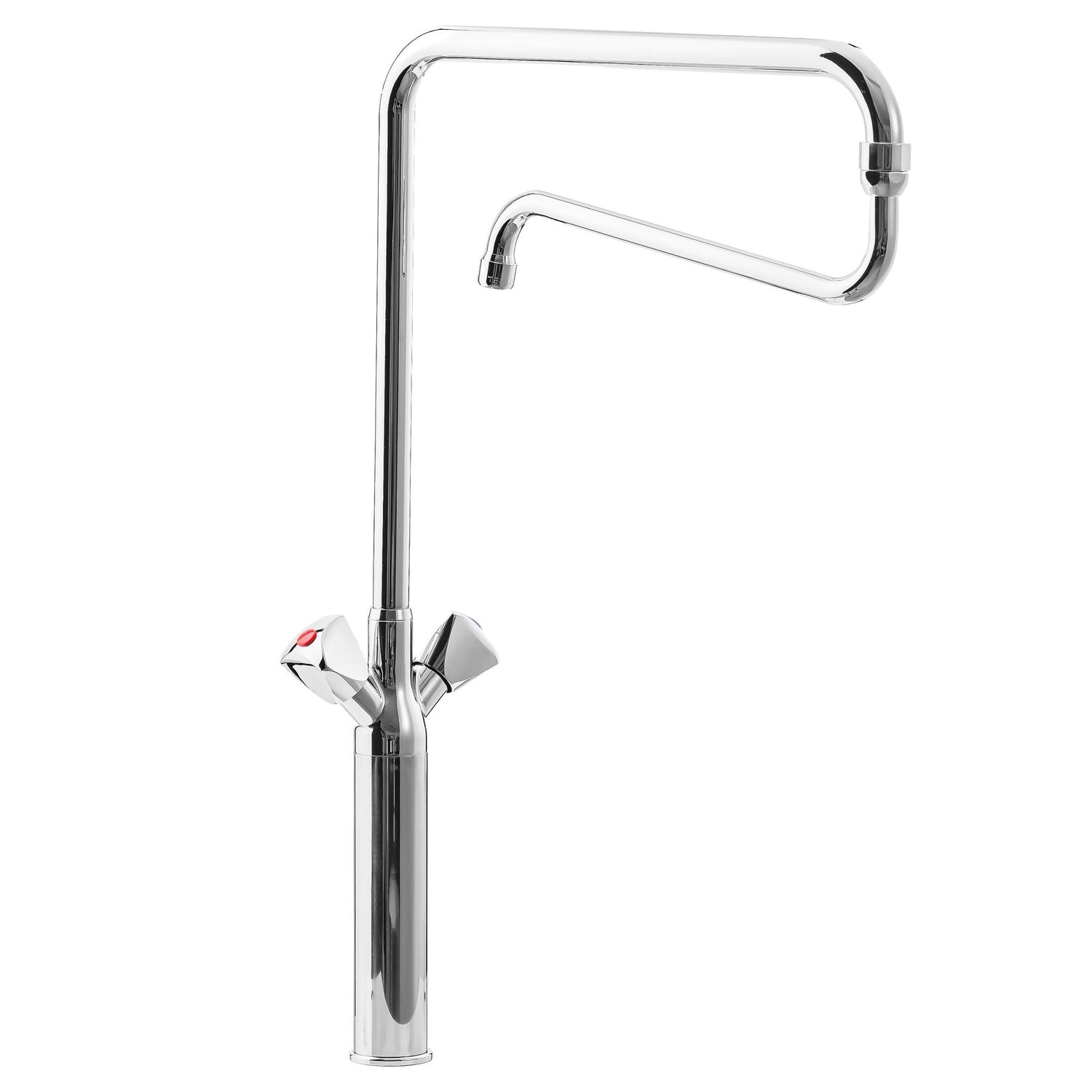 Kran mieszający z jednym otworem - z obrotowym kranem & 2 zaworami mieszającymi - Prime Gastro