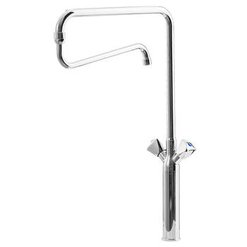 Kran mieszający z jednym otworem - z obrotowym kranem & 2 zaworami mieszającymi - Prime Gastro