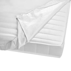 (10 sztuk) Ochraniacz na materac przeciwroztoczowy – 100 x 200 cm – biały