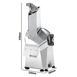 Krajalnica do mozzarelli - wydajność: 250 - 300 kg/ godz. włącznie z tarczami do krojenia & tarką