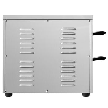 Elektryczny mini piec do pizzy/flammkuchen - 2x 33cm - Manualny - Prime Gastro