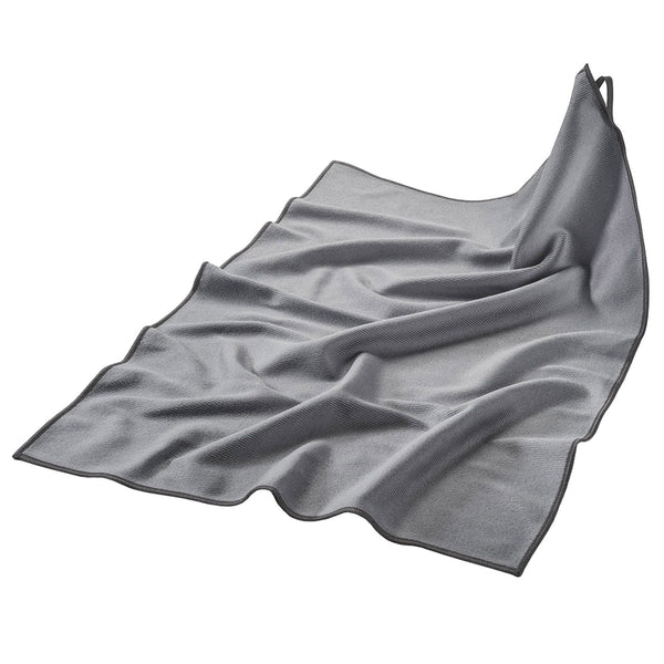 (10 sztuk) Ściereczka z mikrofibry do polerowania/naczyń, szara – 50 x 70 cm - Prime Gastro