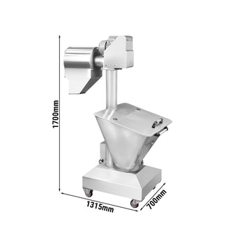 Przesiewacz mąki piekarniczej - 1 kW - pojemność 50 kg - Prime Gastro