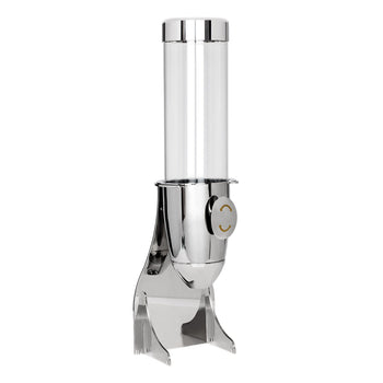 Dozownik musli & płatków kukurydzianych -Ø 115mm - Chromowany - dozownik obrotowy - Prime Gastro