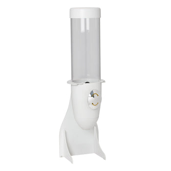 Dozownik do musli & płatków kukurydzianych - Ø 115 mm - Biały - Dozownik obrotowy - Prime Gastro