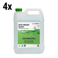 (4 pieces) Dishwasher liquid - 10 liters - Ecological