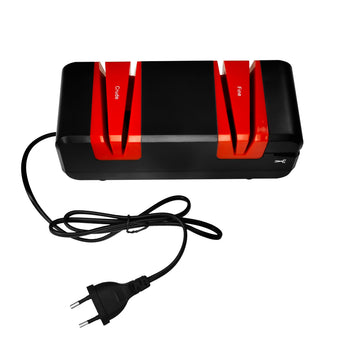 Ostrzałka do noży - czerwono & czarna - Prime Gastro