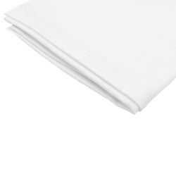 (25 sztuk) Damasceńska serwetka do ust Tessin Atlas - 50 x 50 cm - biała