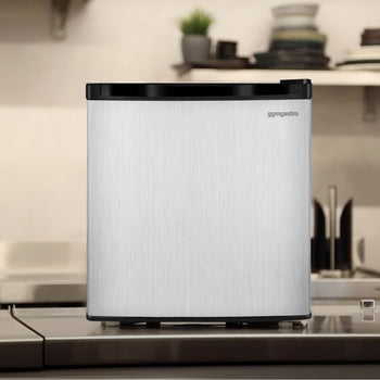 Mini-zamrażarka ECO - 32 litry - z 1 drzwiami - czarna - drzwi ze stali nierdzewnej - Prime Gastro