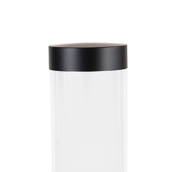 Dozownik musli i płatków kukurydzianych - Ø 120 mm - Czarny - Dozownik obrotowy - Prime Gastro